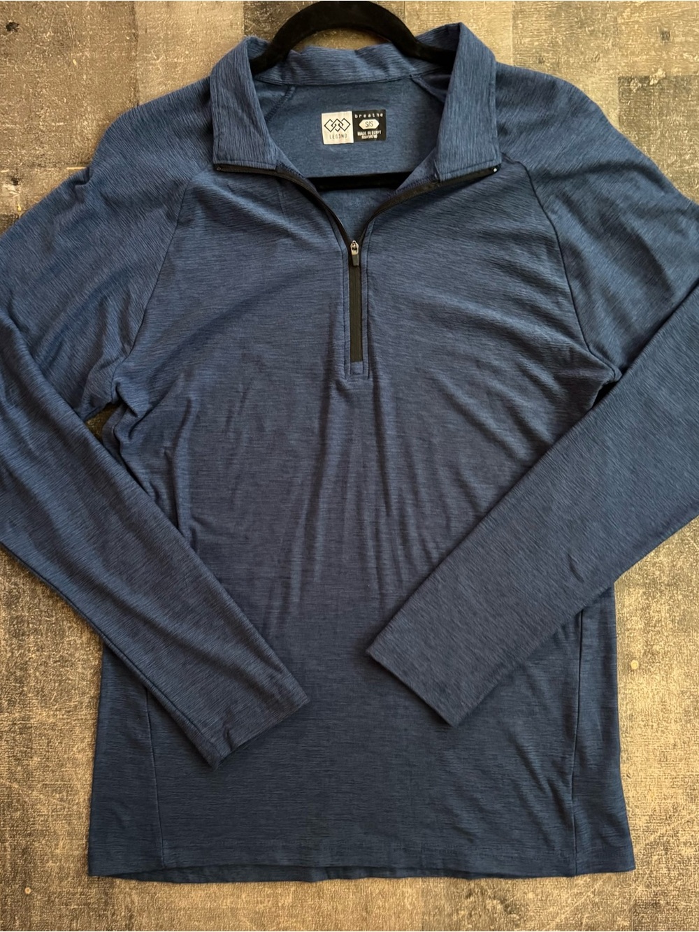 LEG3ND Breathe Navy Blue Athletic Pullover - S